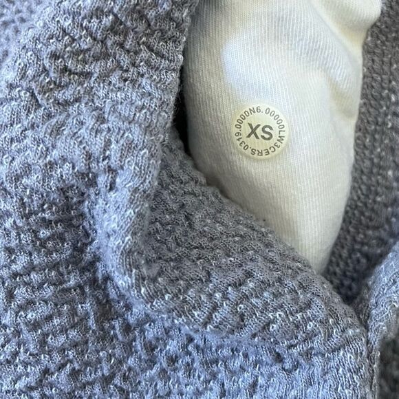 Lululemon Pave New Ways Full-Zip Glacier Grey XS - Picture 6 of 8